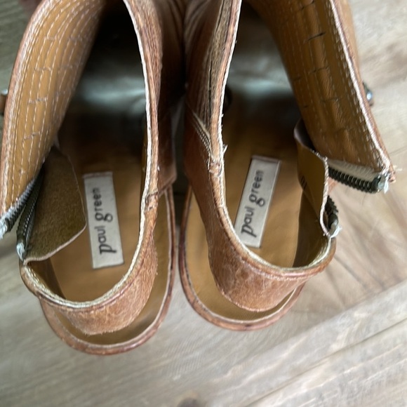 Paul Green Peep Toe Sandals. - Picture 7 of 9